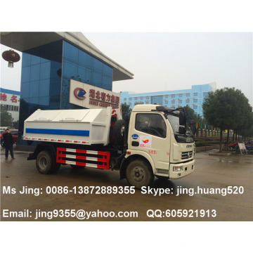 Low price of China garbage truck,roll on roll off garbage truck 5000L capacity